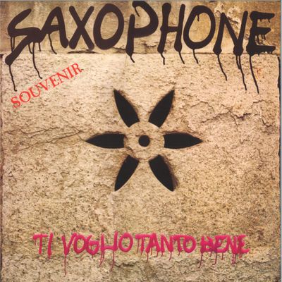 Saxophone — SOUVENIR vinyl cover