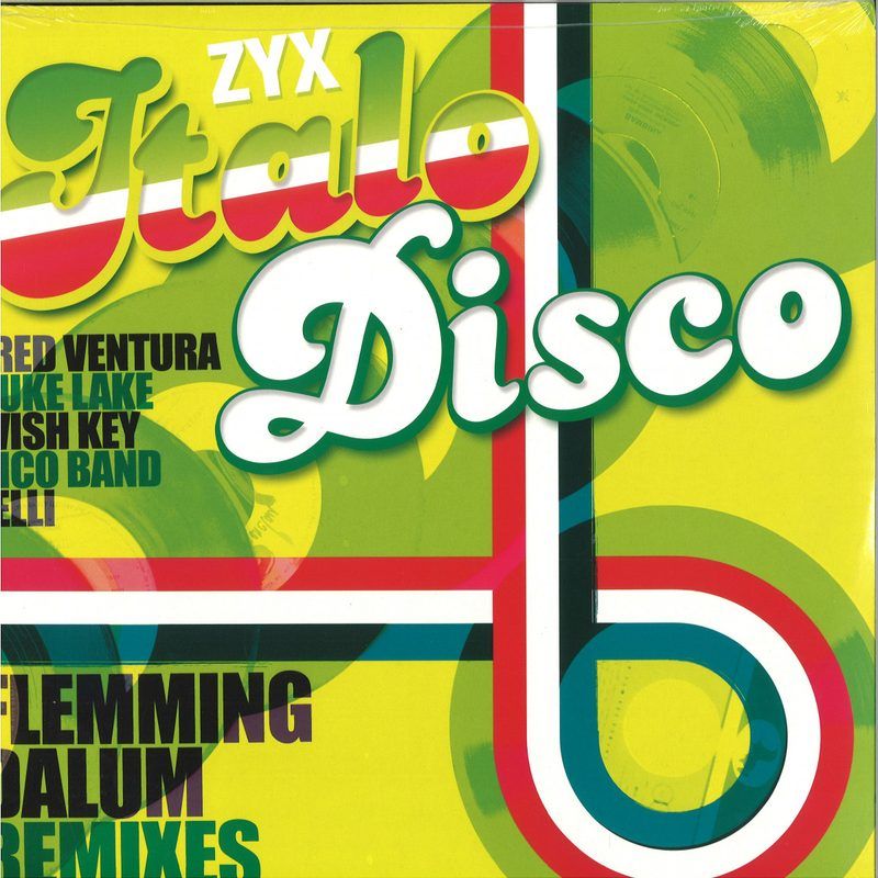 Various — ZYX Italo Disco: Flemming Dalu vinyl cover
