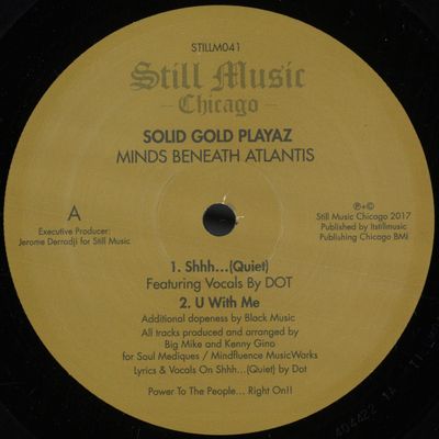 Solid Gold Playaz — Minds Beneath Atlantis vinyl cover