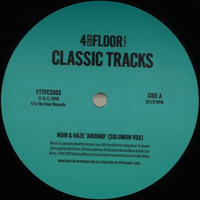 Noir, Haze / Chicken Lips — Classics Volume 2 EP vinyl cover