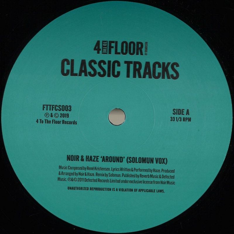 Noir, Haze, Chicken Lips — Classics Volume 2 EP vinyl cover