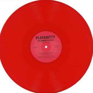Playahitty — THE SUMMER IS MAGIC vinyl cover