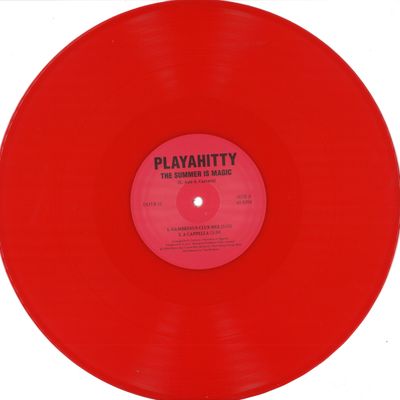 Playahitty — THE SUMMER IS MAGIC vinyl cover