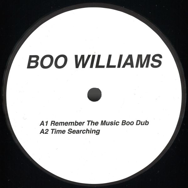 Boo Williams, James Curd — Remember The Music vinyl cover