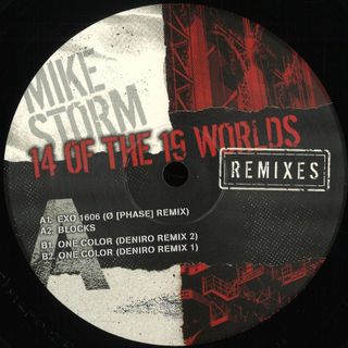 Mike Storm — 14 of the 19 Worlds (Remixes) vinyl cover
