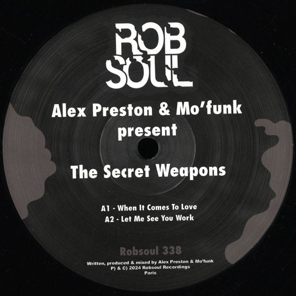 Alex Preston&Mofunkpresent — The Secret Weapons vinyl cover