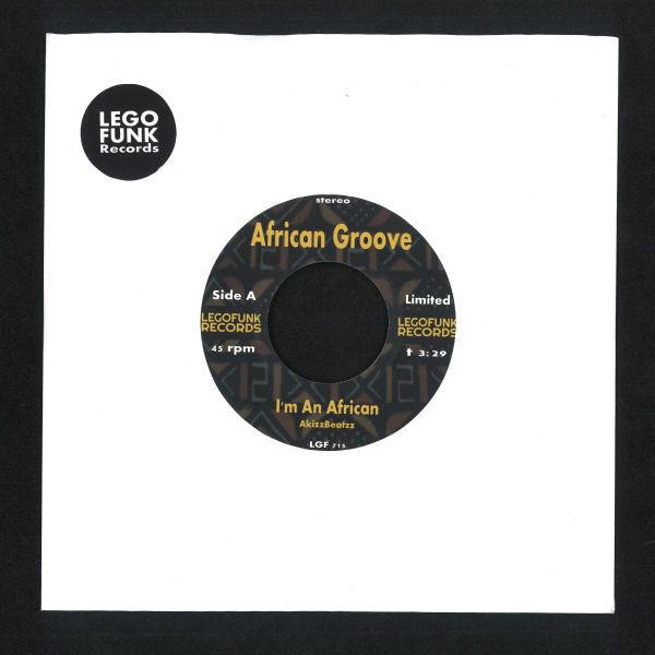 AkizzBeatzz, Lego Edit — African Groove vinyl cover