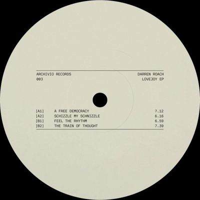 Darren Roach — Lovejoy EP vinyl cover
