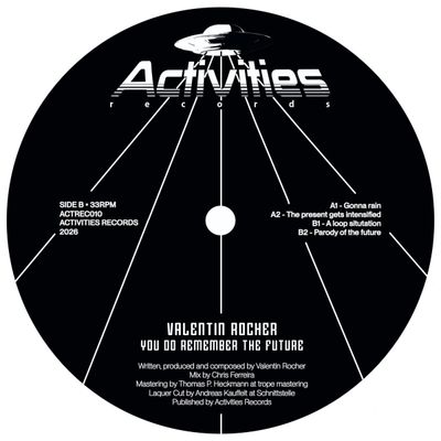 Valentin Rocher — You Do Remember The Future vinyl cover
