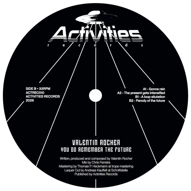 Valentin Rocher — You Do Remember The Future vinyl cover