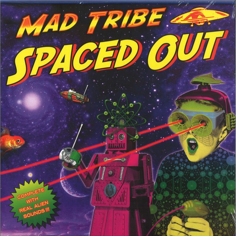 Mad Tribe — Spaced Out 2x12" vinyl cover