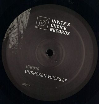 Border One — Unspoken Voices Ep vinyl cover