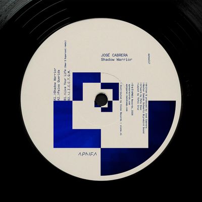 Jose Cabrera — Shadow Warrior EP vinyl cover