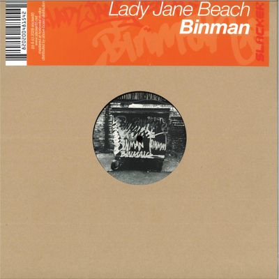 Lady Jane Beach — Binman (Incl. Zed Bias / Seth Troxler / HalfPint Remixes) vinyl cover