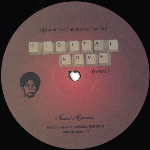 J Kemit, Carl McIntosh, Kai Alce, Byron The Aquarius — Digital Love Remix vinyl cover