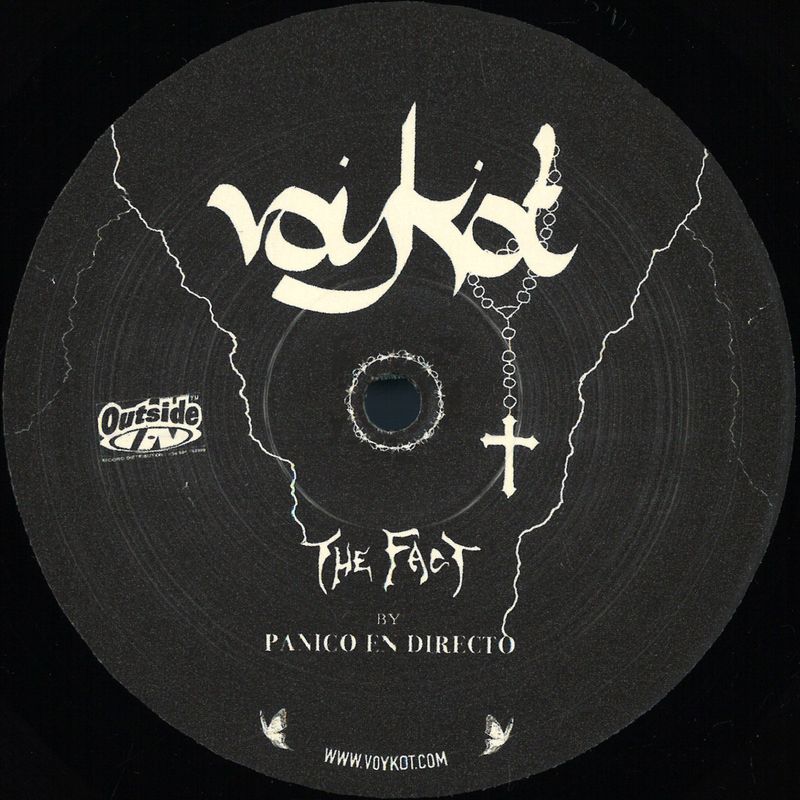 Pánico En Directo — The Fact vinyl cover
