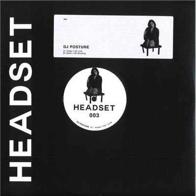 Dj Posture — HEADSET003 vinyl cover