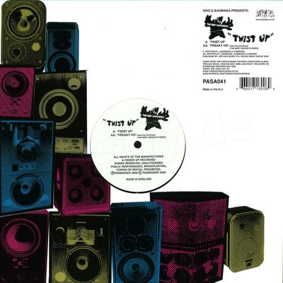 Bodysnatchers — Twist Up vinyl cover