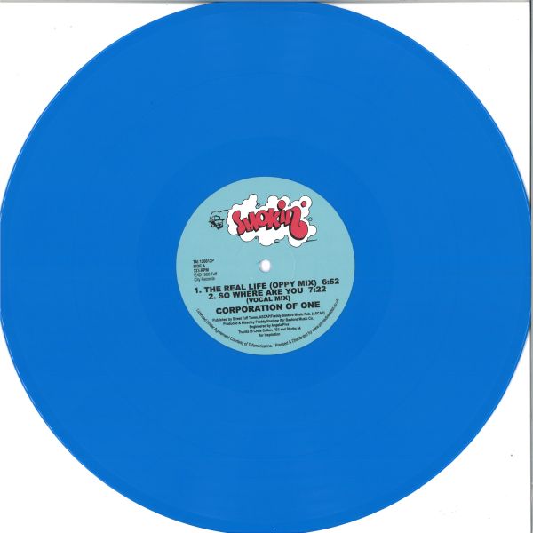 Corporation Of One — The Real Life / So Where Are You vinyl cover
