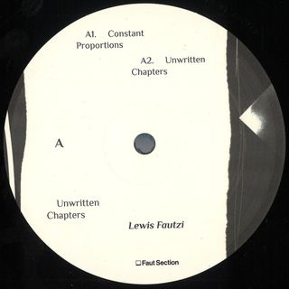 Lewis Fautzi — Unwritten Chapters LP 3x12" vinyl cover