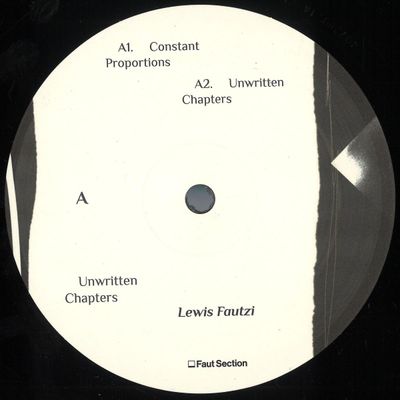 Lewis Fautzi — Unwritten Chapters LP 3x12" vinyl cover