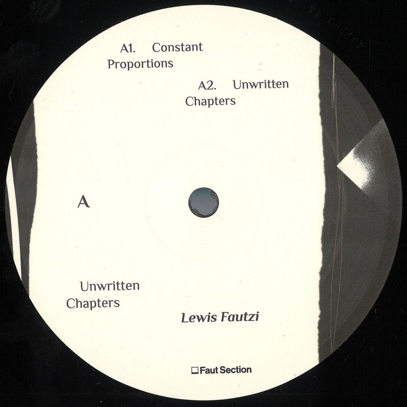 Lewis Fautzi — Unwritten Chapters LP 3x12" vinyl cover
