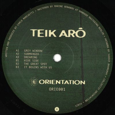 Teik Arô — It Begins With Us vinyl cover