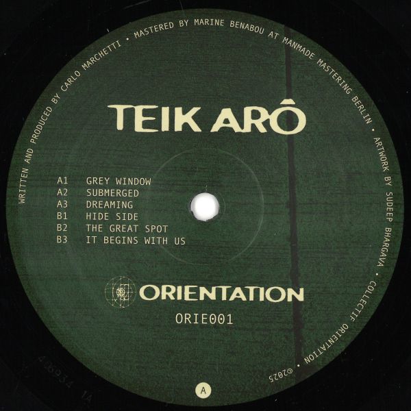 Teik Arô — It Begins With Us vinyl cover