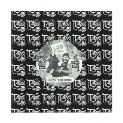 It Takes Two — Friss – Save a Friend (7") vinyl cover