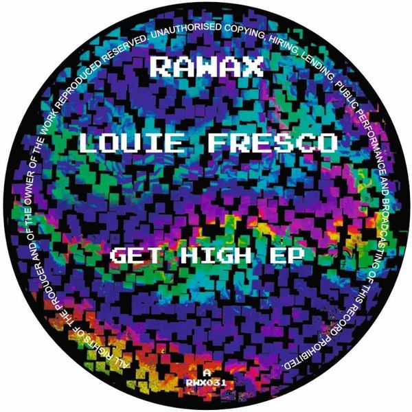 Louie Fresco — Get High EP vinyl cover