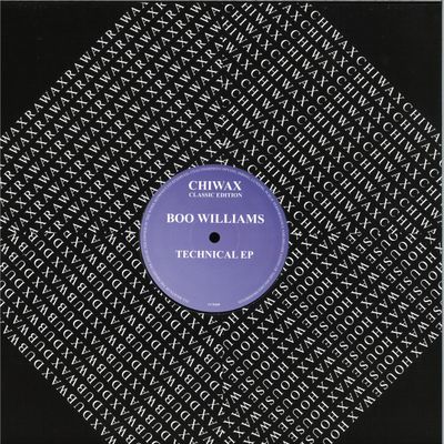 Boo Williams — Technical Ep vinyl cover