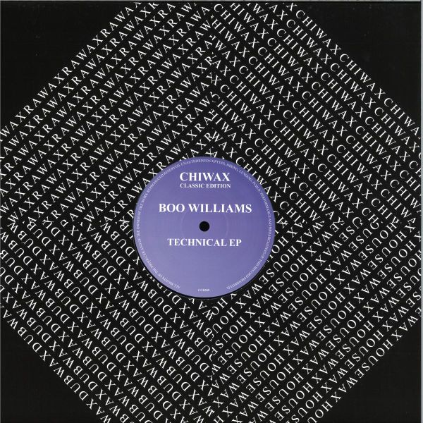 Boo Williams — Technical Ep vinyl cover