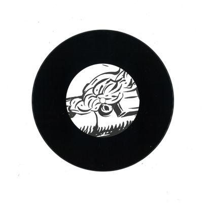 Raymond Pettibon, Oliver Augst — TO-DAY vinyl cover