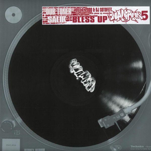 L.A. 2000, Dj Sotofett, Salik — Dub Toner / Bless Up vinyl cover