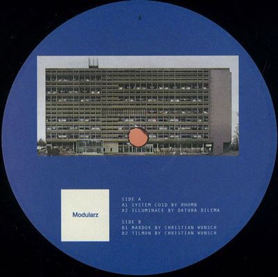 Christian Wunsch, Rhomb, Datura Dilema — Dead Architect Series : Portfolio Two vinyl cover