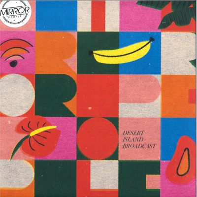 Mirror People — DESERT ISLAND BROADCAST LP vinyl cover