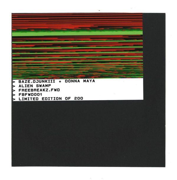 Baze.djunkiii&Donna Maya — Alien Swamp 7" vinyl cover