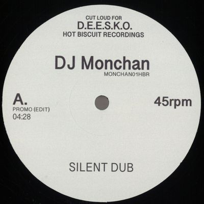 DJ Monchan — Silent Dub / Finally vinyl cover