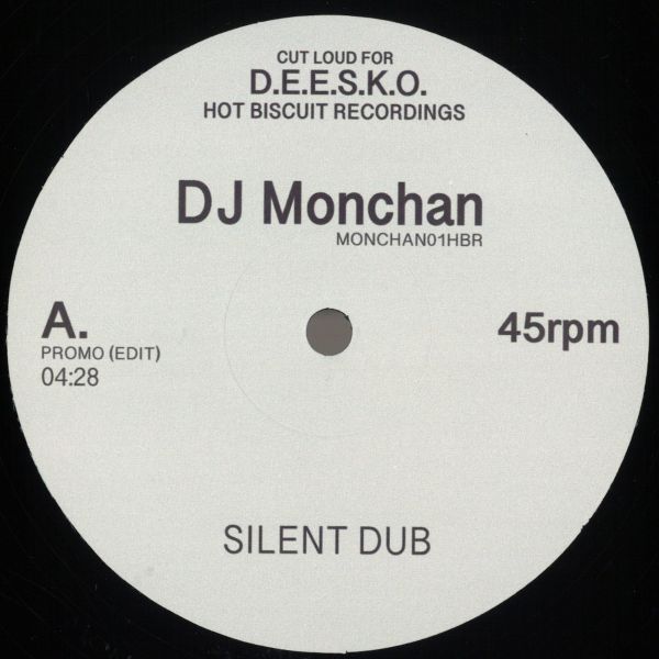DJ Monchan — Silent Dub / Finally vinyl cover