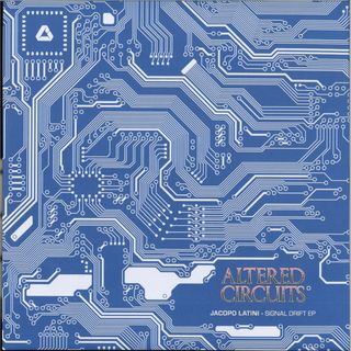 Jacopo Latini — Signal Drift EP vinyl cover