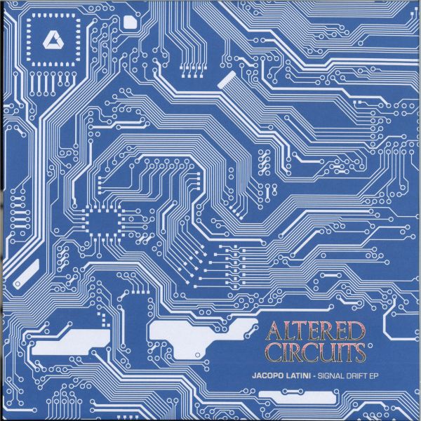Jacopo Latini — Signal Drift EP vinyl cover