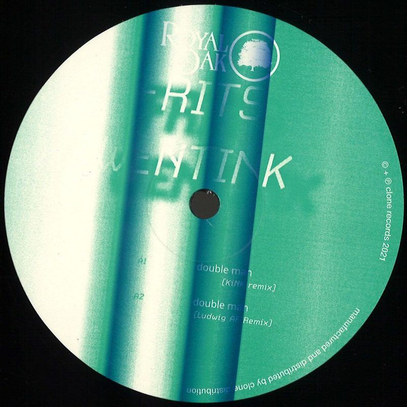 Frits Wentink — Double Man Remixes vinyl cover