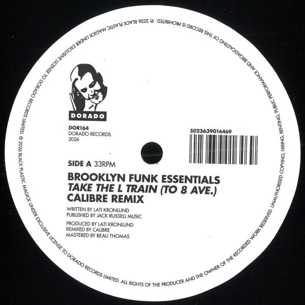 Brooklyn Funk Essentials — take the l train (to 8th avenue) vinyl cover
