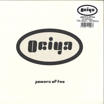 Ociyaaka., Patricia&Tin Man — Powers Of Ten 2x12" vinyl cover