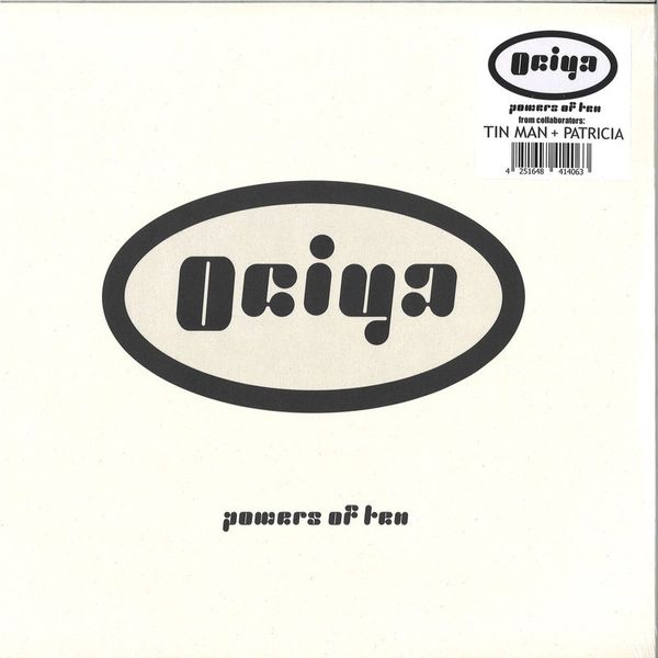 Ociyaaka., Patricia&Tin Man — Powers Of Ten 2x12" vinyl cover