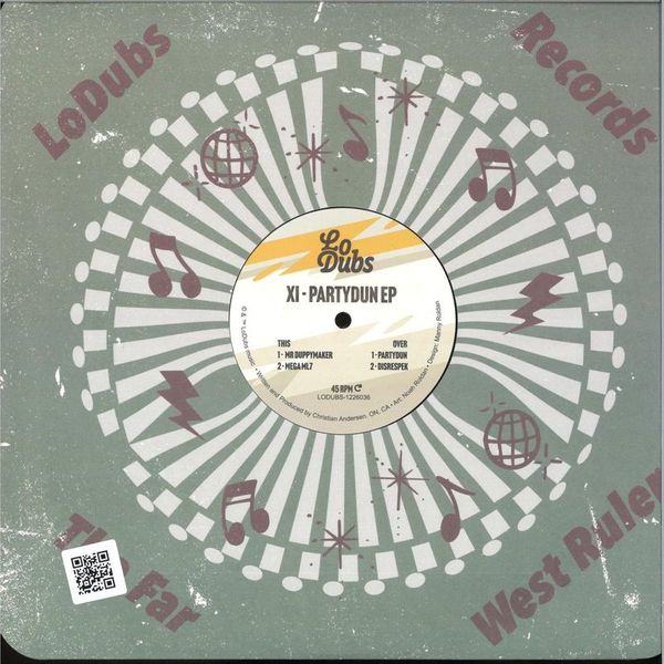 XI — Partydun EP vinyl cover