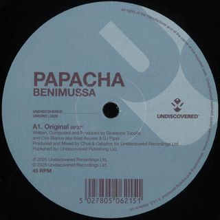 — BENIMUSSA vinyl cover