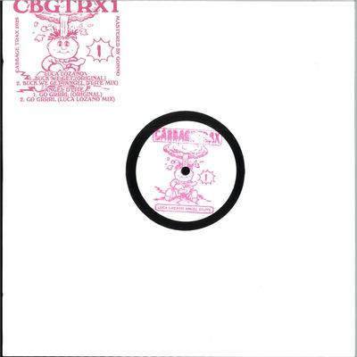 Luca Lozano, Angel D'lite — CABBAGE TRAX 1 vinyl cover