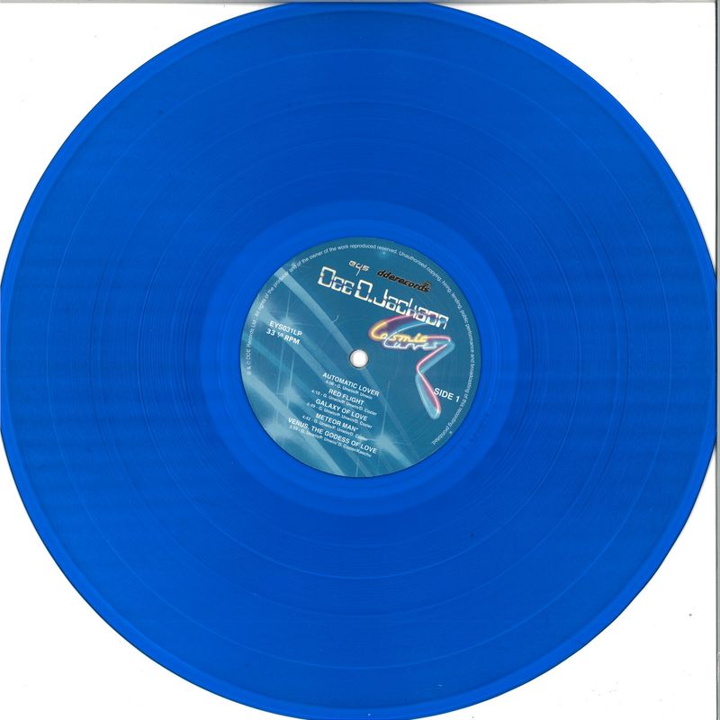 Dee D Jackson — COSMIC CURVES LP vinyl cover