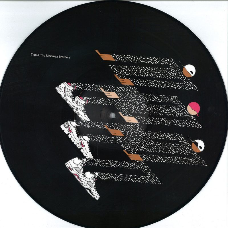 Tiga&The Martinez Brothers — Blessed Ep Part 1 vinyl cover